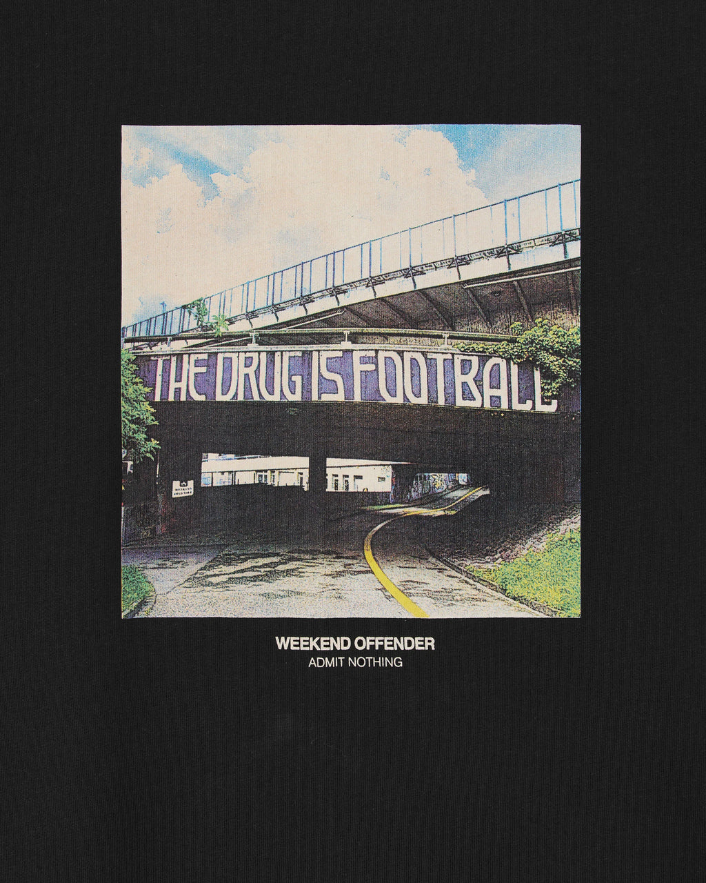 Weekend Offender The Drug Graphic T-Shirt // BLACK