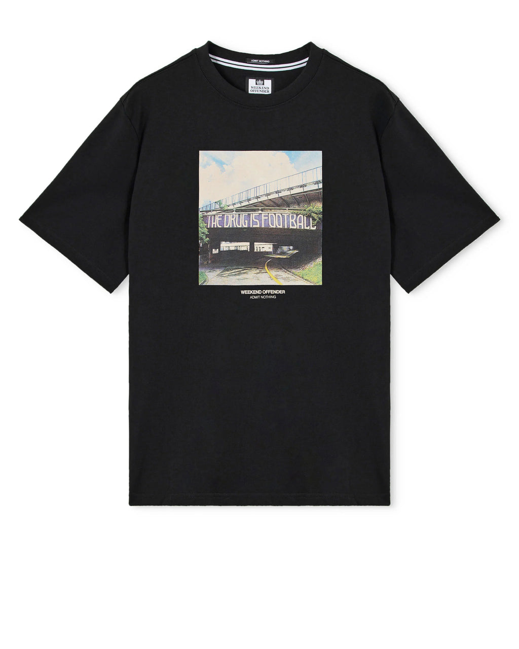 Weekend Offender The Drug Graphic T-Shirt // BLACK