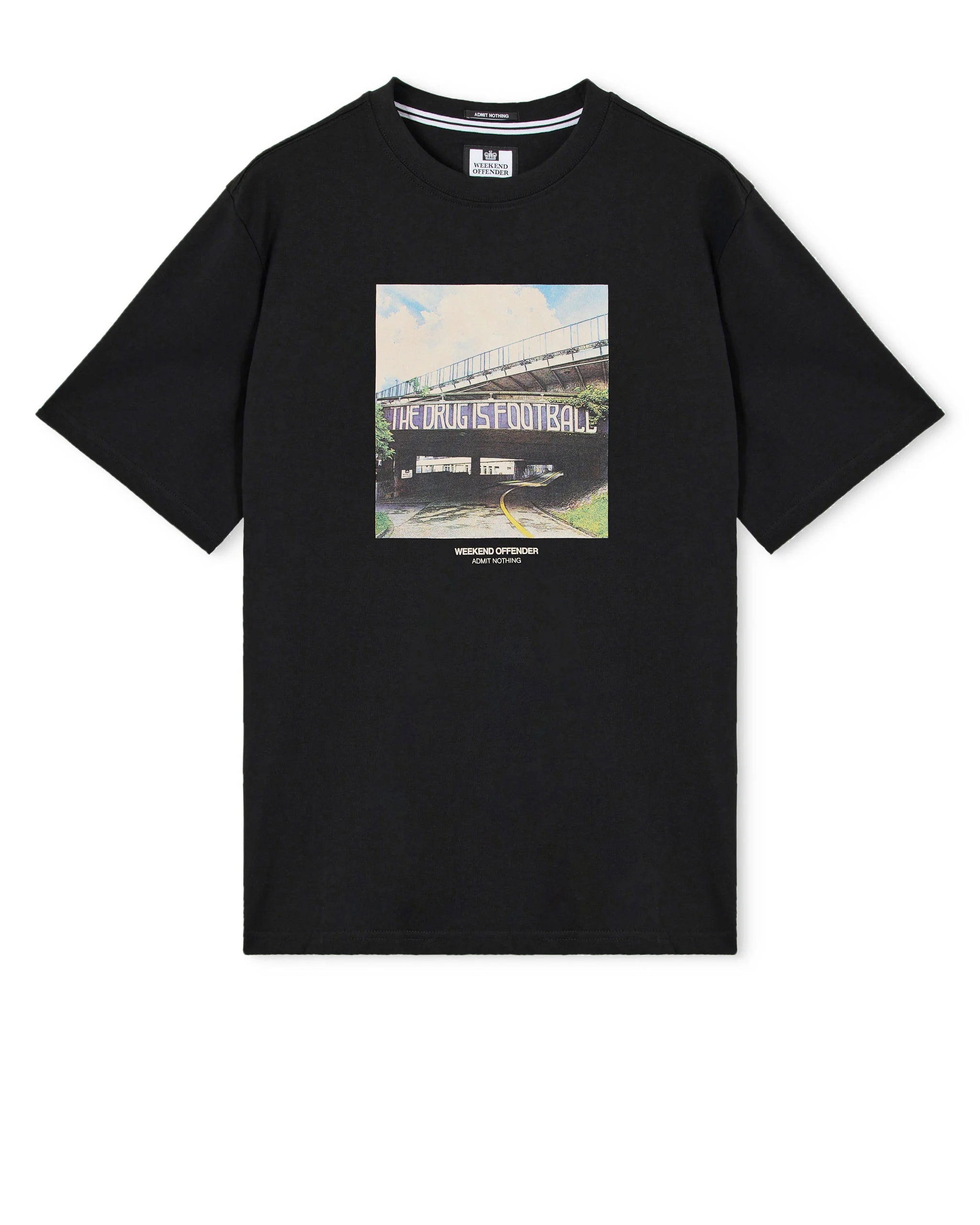 Weekend Offender The Drug Graphic T-Shirt // BLACK