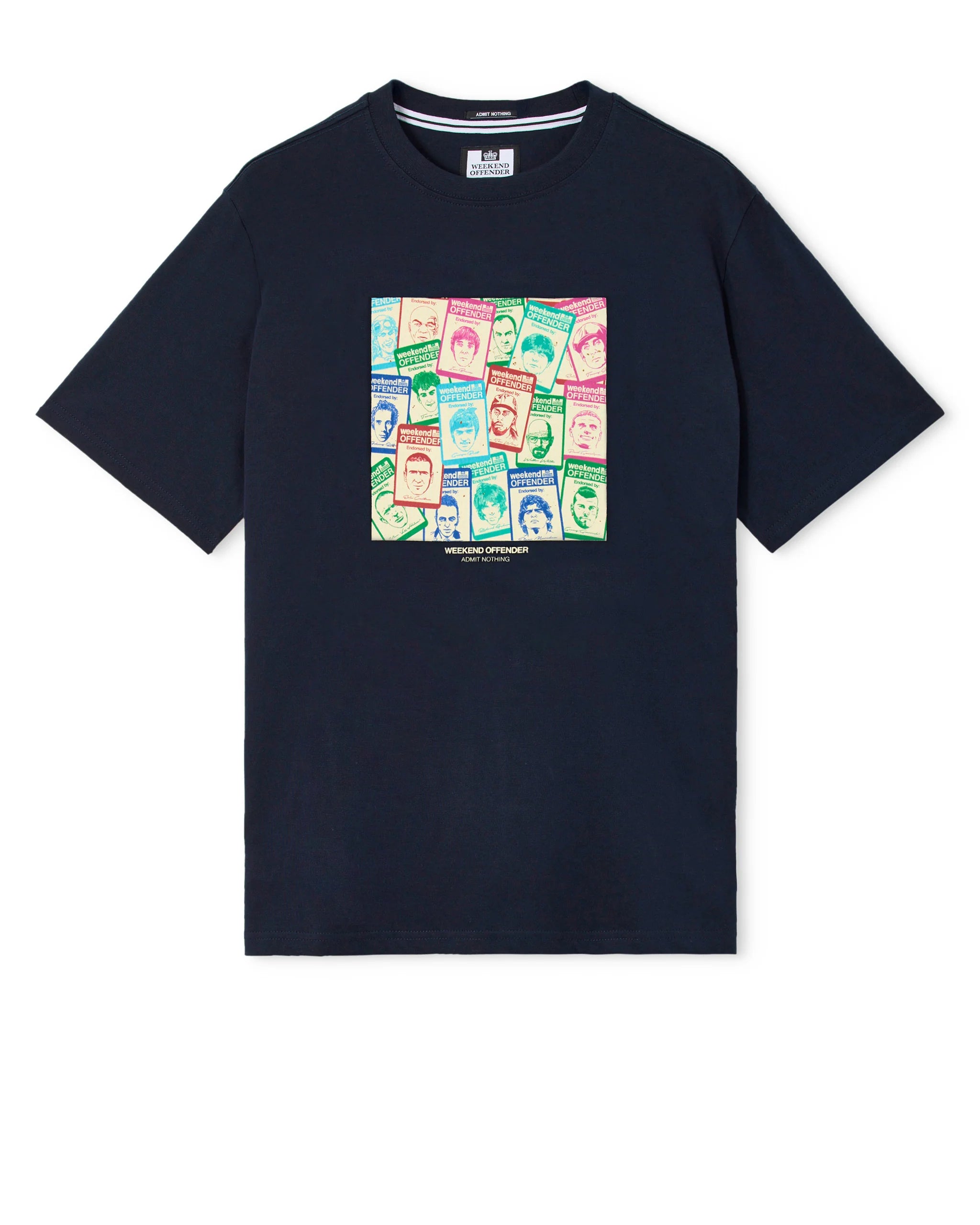 Weekend Offender Approbatus Graphic T-Shirt  // NAVY