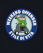 Weekend Offender Vitae Graphic T-Shirt // NAVY