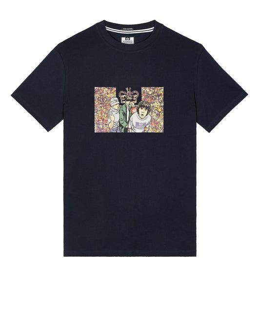 Weekend Offender Number 5 Graphic T-Shirt // NAVY