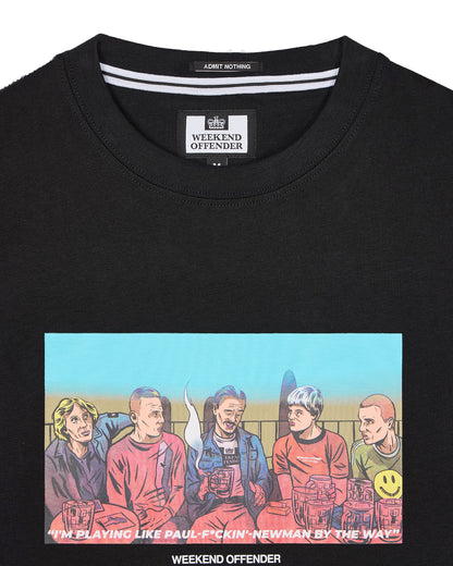 Weekend Offender Crosslands Graphic T-Shirt // BLACK