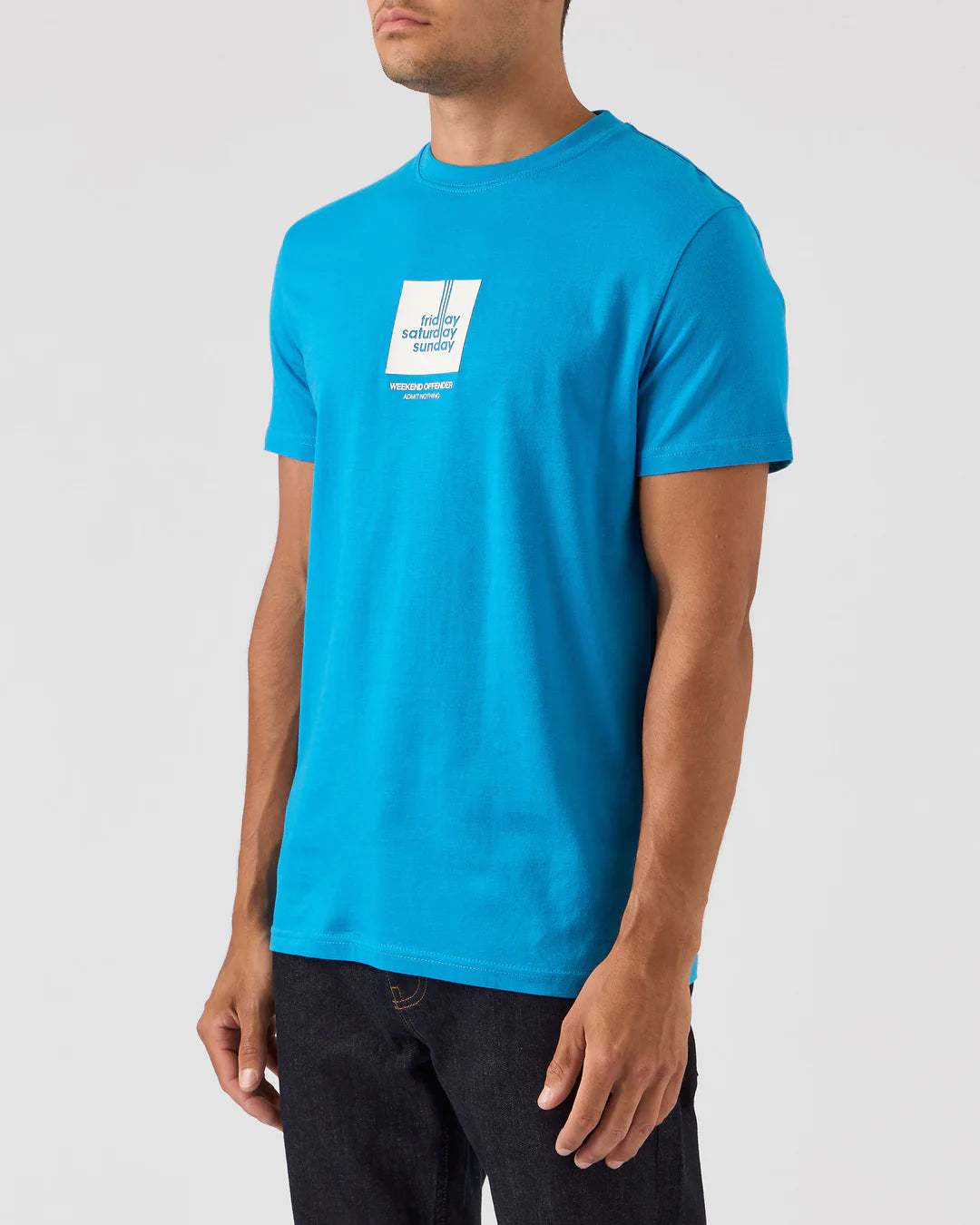 Weekend Offender 72 Hours Tee // AZURE