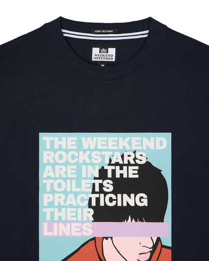 Weekend Offender San Francisco Graphic T-Shirt // NAVY