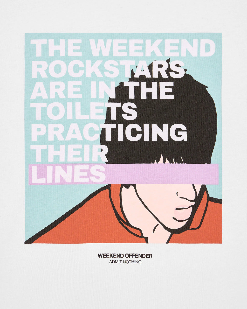 Weekend Offender San Francisco Graphic T-Shirt // WHITE