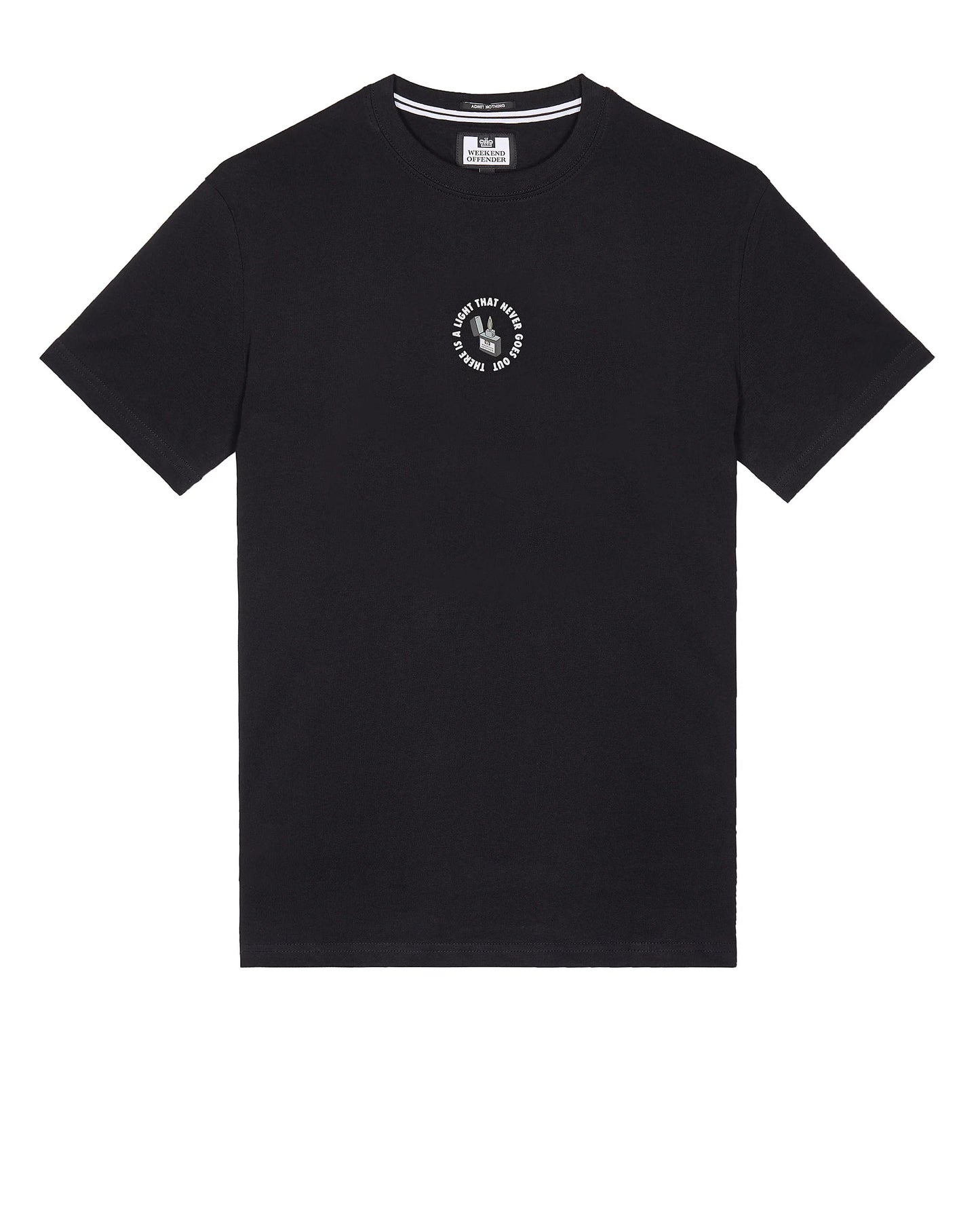 Weekend Offender Marr Graphic T-Shirt // SVART