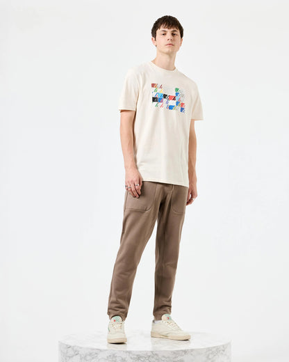 Weekend Offender Alpha Graphic T-Shirt // IVORY