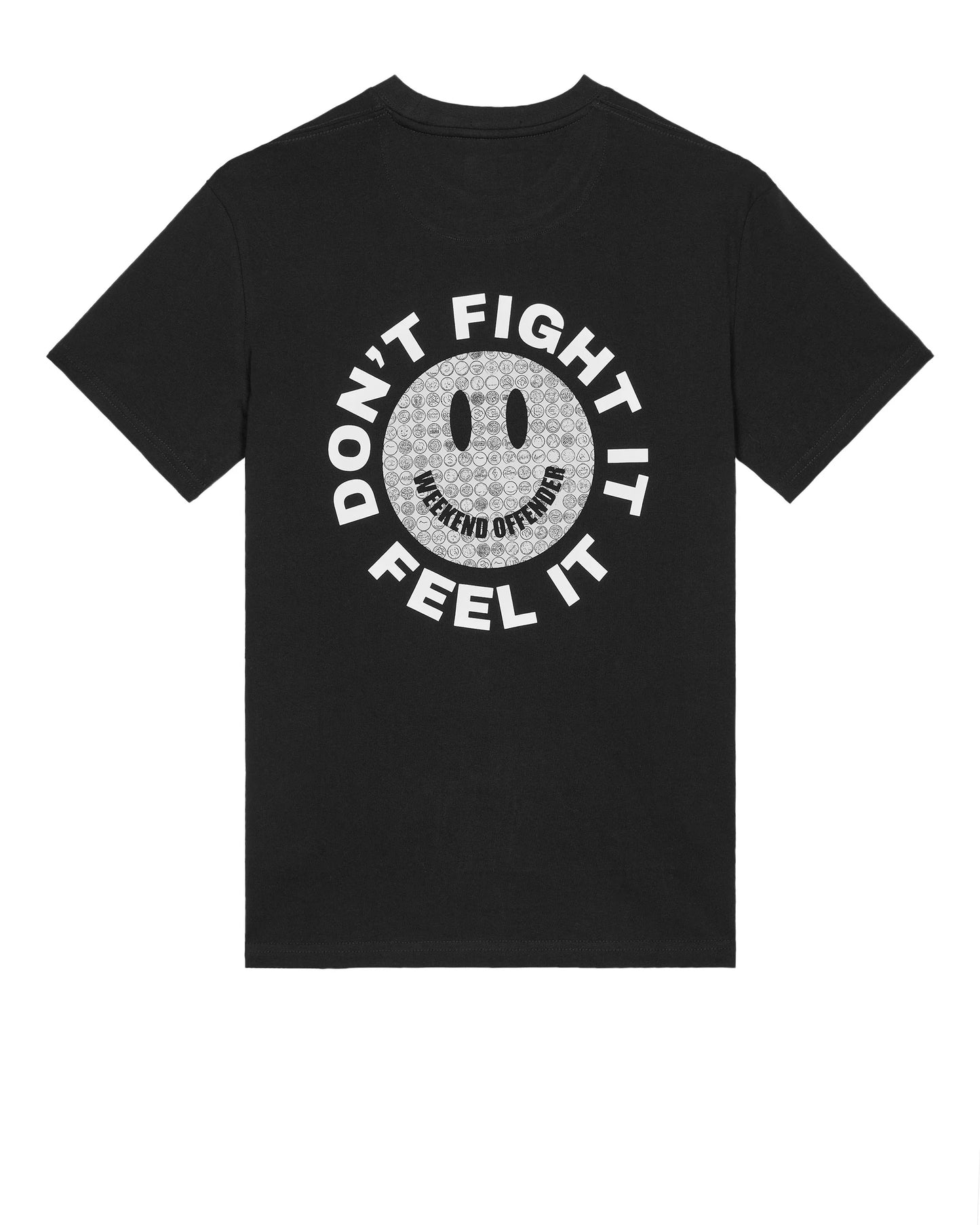 Weekend Offender Feel It Graphic T-Shirt // BLACK