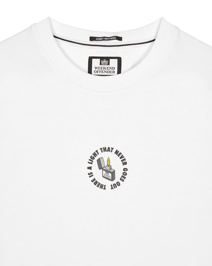 Weekend Offender Marr Graphic T-Shirt // WHITE