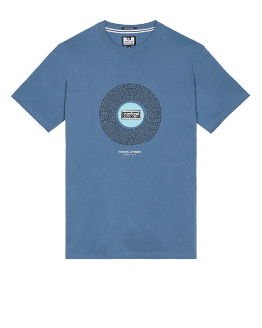 Weekend Offender Supersonic Graphic T-Shirt // BALTIC BLUE