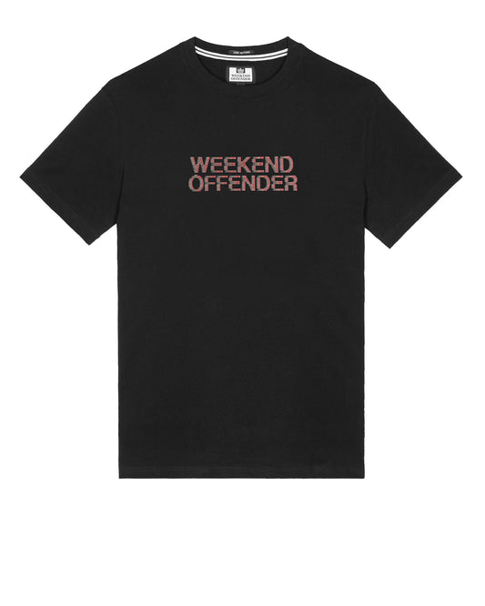 Weekend Offender Bucci Graphic T-Shirt // BLACK