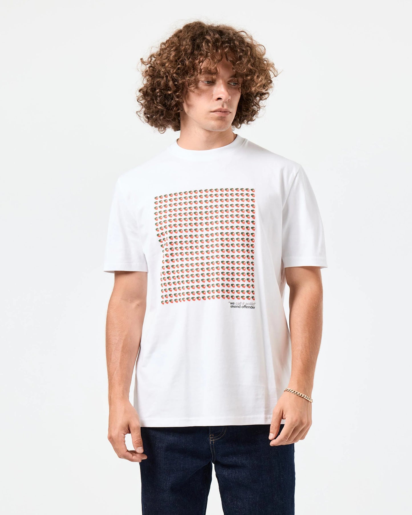 Weekend Offender Aciiid Re-Release T-Shirt // WHITE