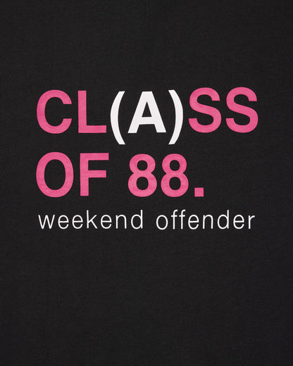 Weekend Offender Class A Re-Release T-Shirt // BLACK