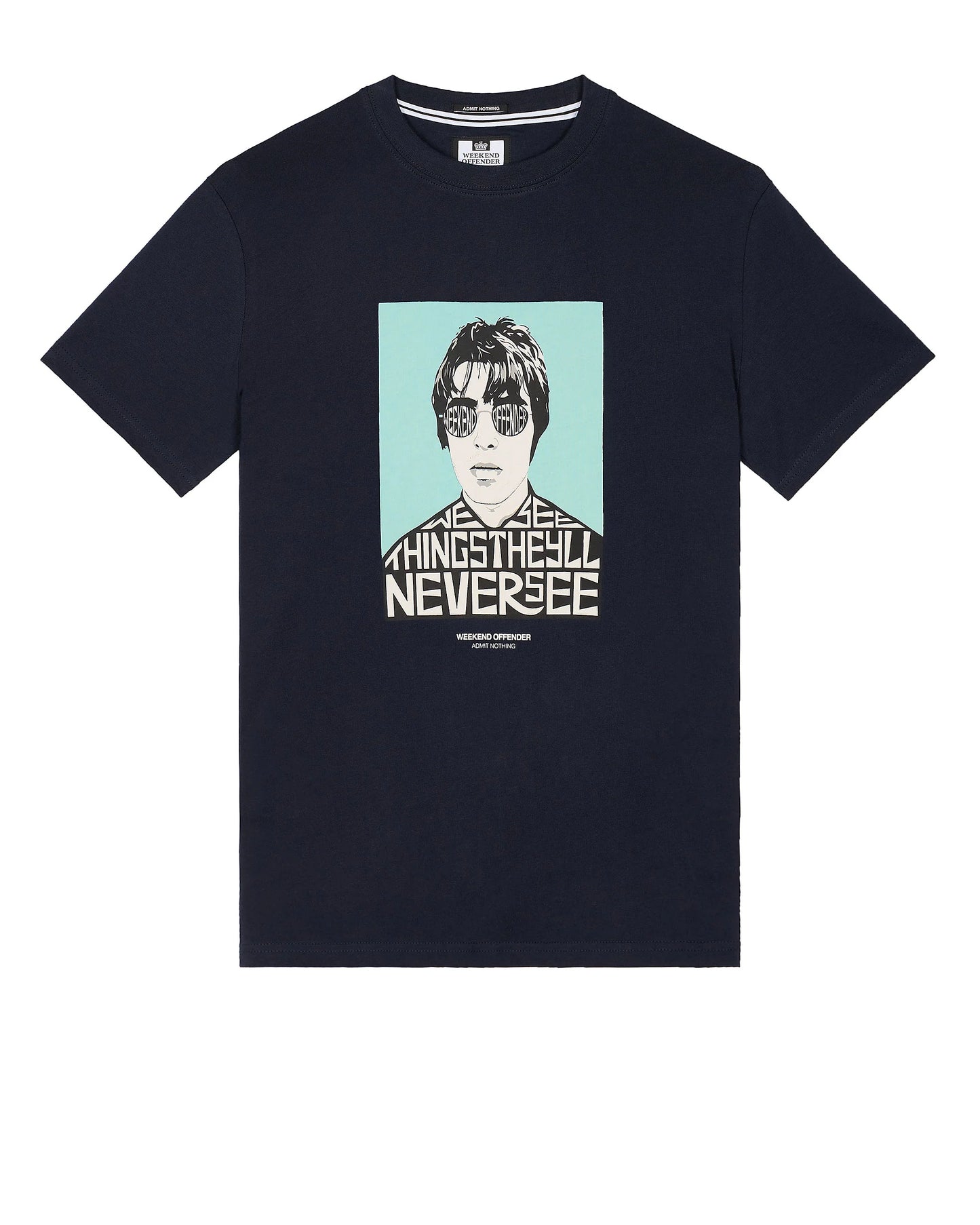 Weekend Offender Forever Graphic Tee // NAVY