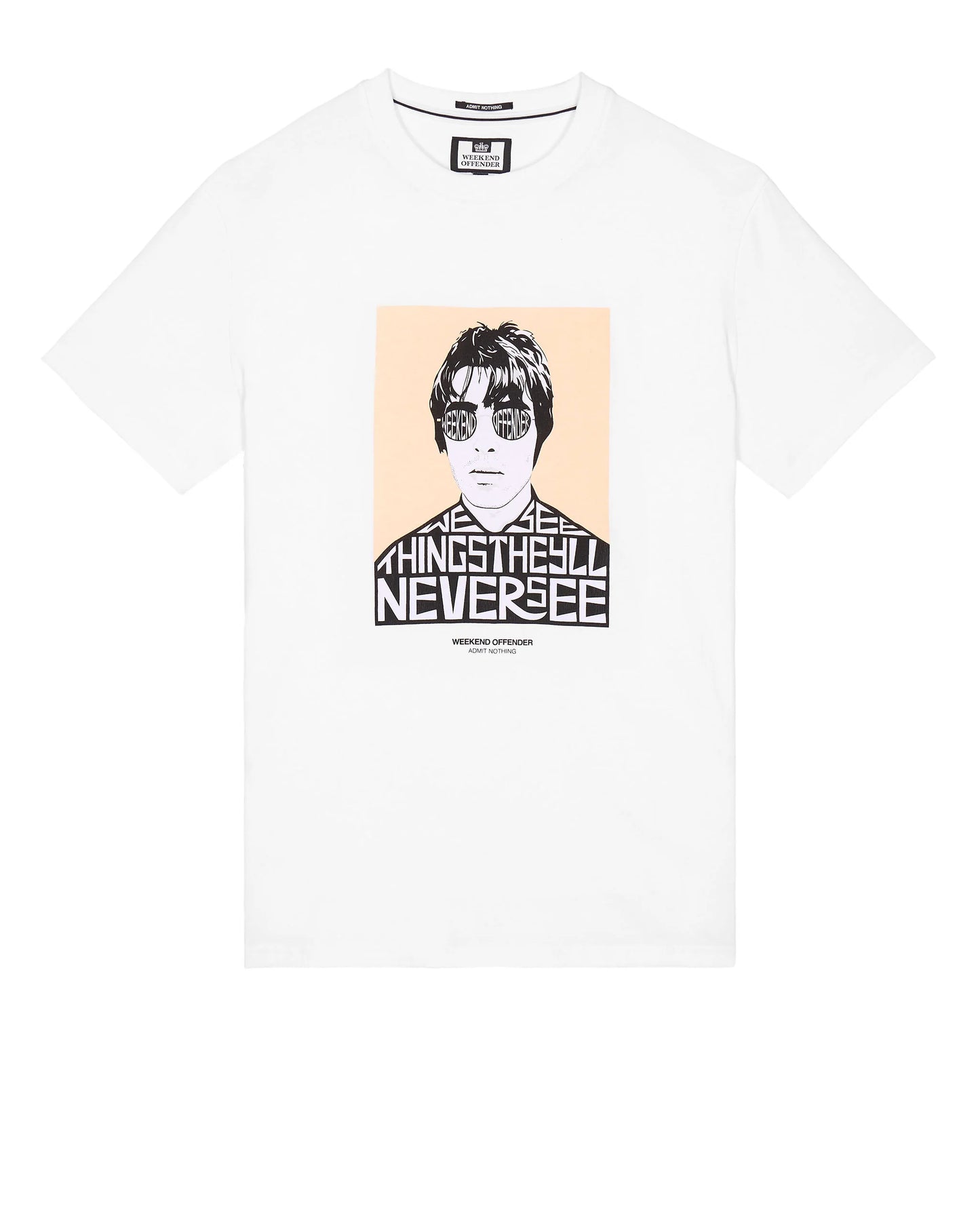 Weekend Offender Forever Graphic Tee // WHITE