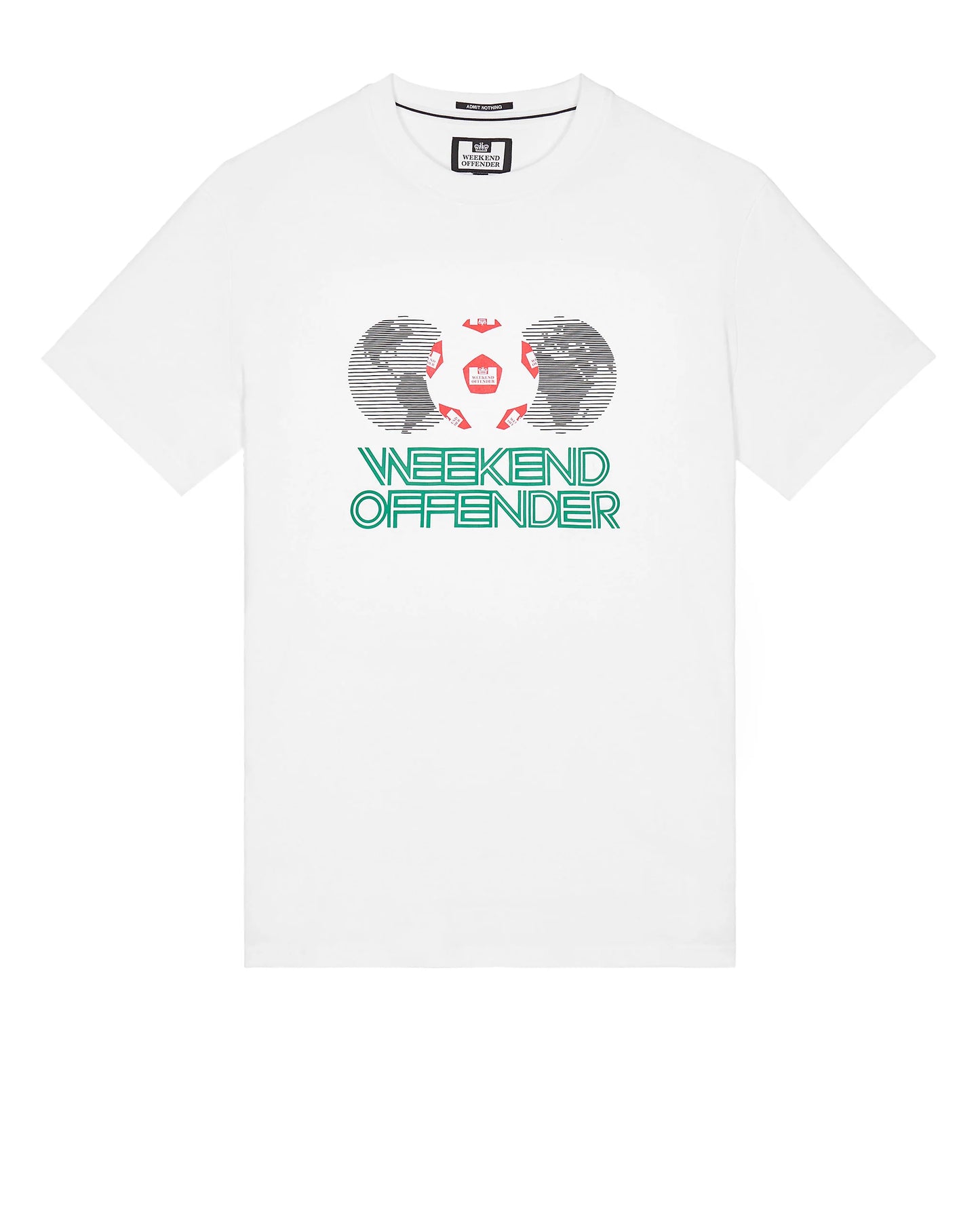 Weekend Offender Mexico Graphic Tee // WHITE