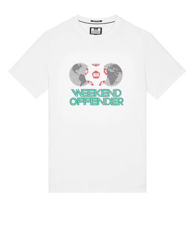 Weekend Offender Mexico Graphic Tee // WHITE