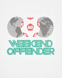 Weekend Offender Mexico Graphic Tee // WHITE