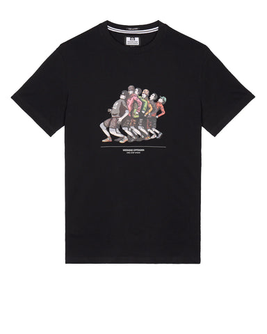 Weekend Offender Madness Graphic Tee // BLACK