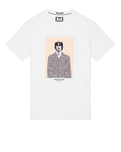 Weekend Offender Symphony Graphic Tee // WHITE