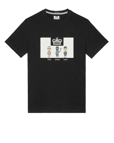 Weekend Offender Seventy-Two Graphic Tee // BLACK