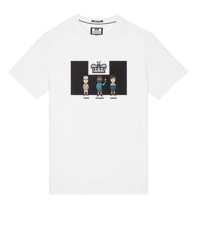 Weekend Offender Seventy-Two Graphic Tee // WHITE