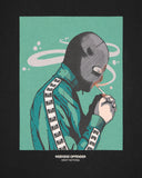 Weekend Offender Fumo Graphic Tee // BLACK