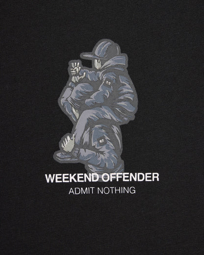 Weekend Offender Reggie Graphic Tee // SVART