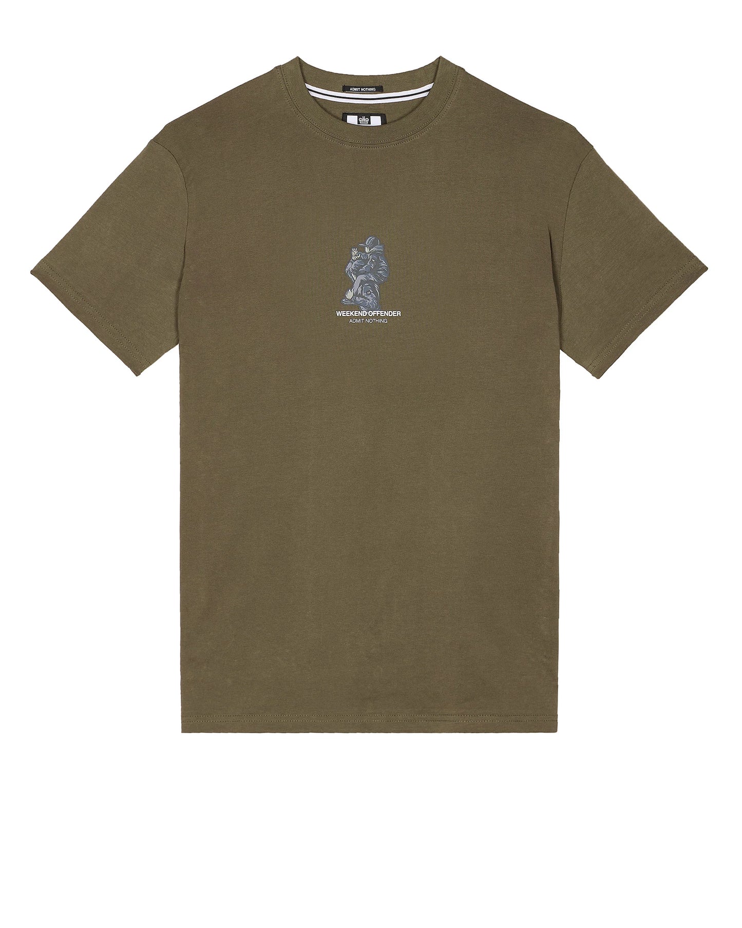 Weekend Offender Reggie Graphic Tee // CASTLE GREEN