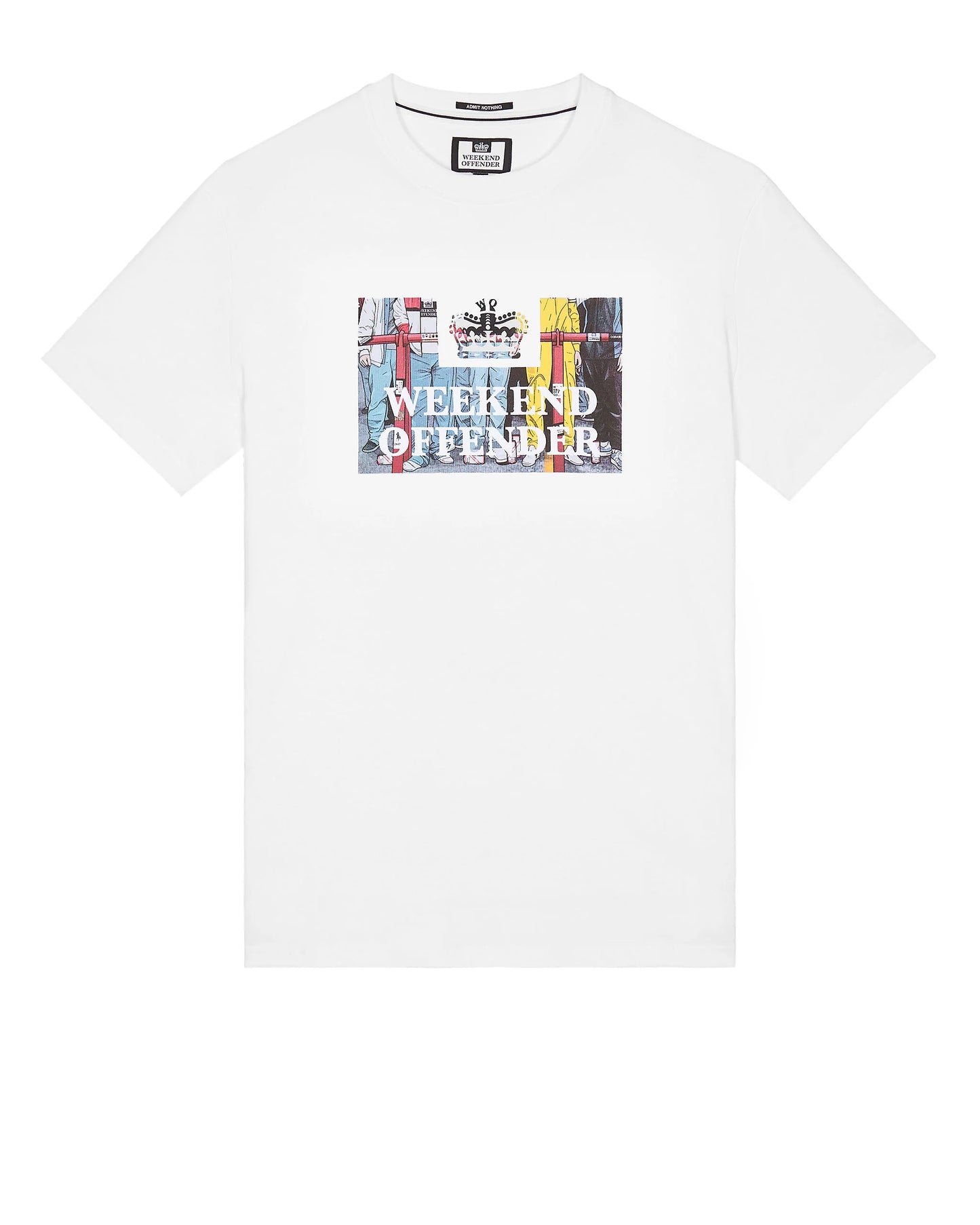 Weekend Offender Bissel Graphic Tee // WHITE