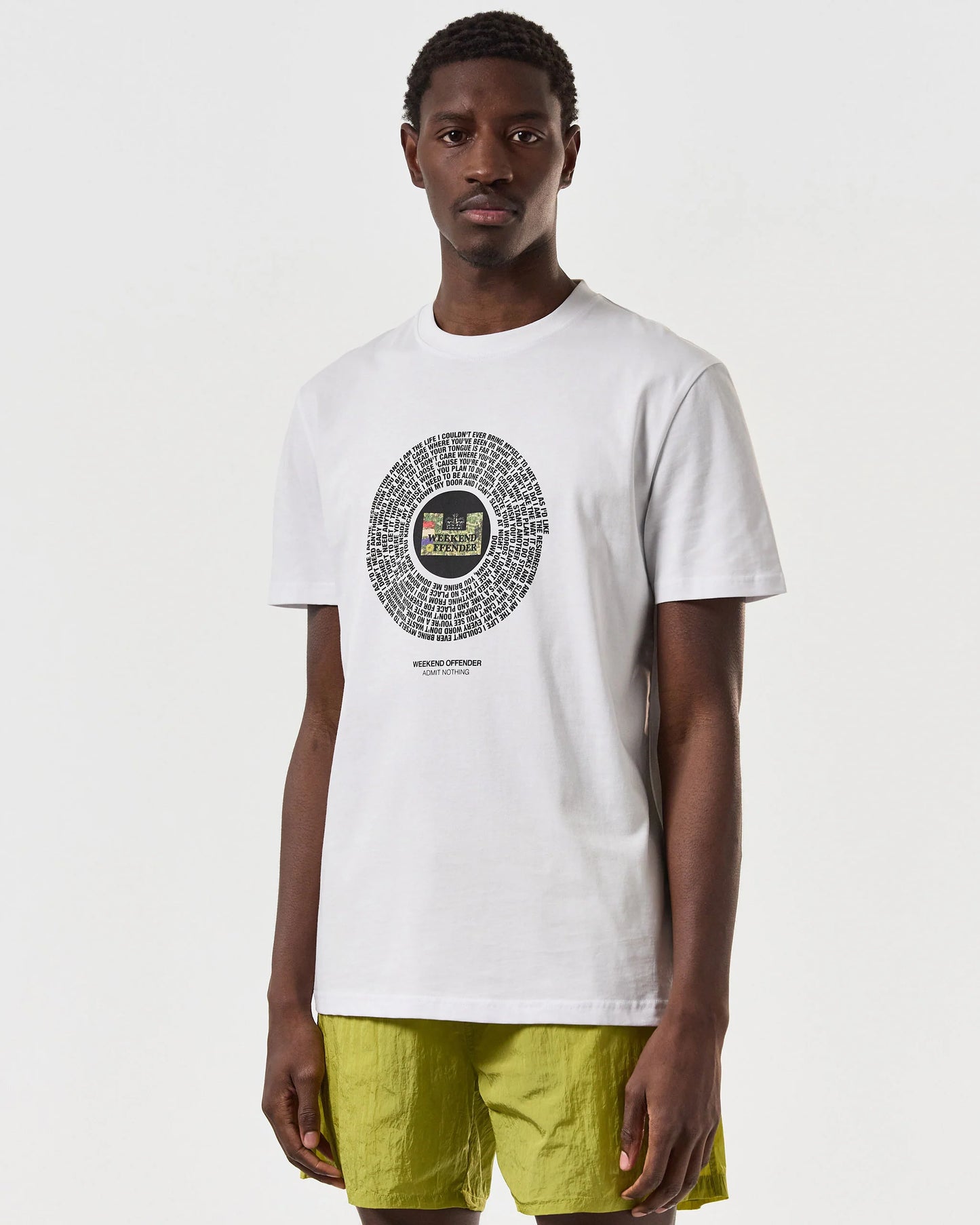 Weekend Offender Resurrection Grafisk T-shirt // VIT