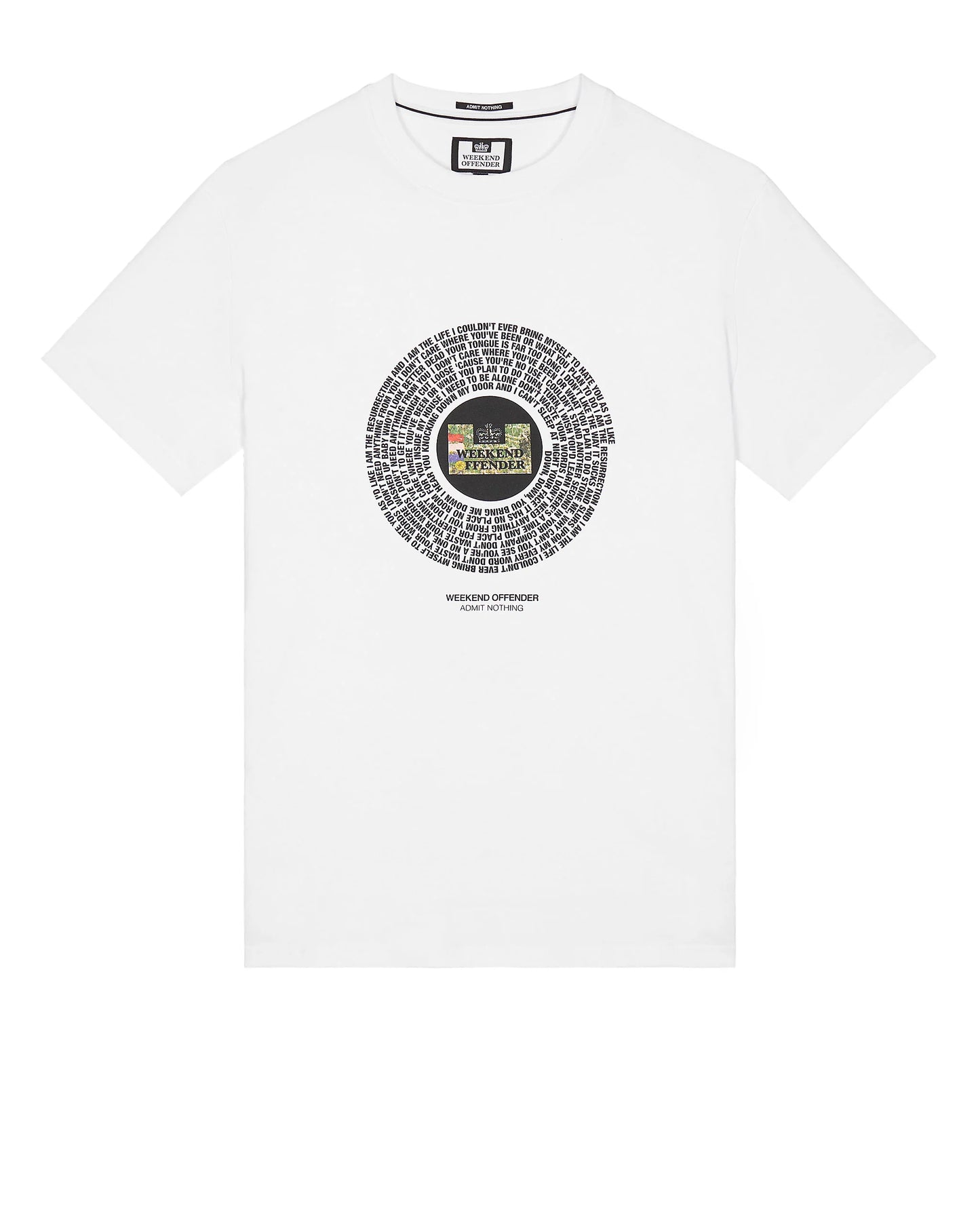 Weekend Offender Resurrection Graphic T-Shirt // WHITE