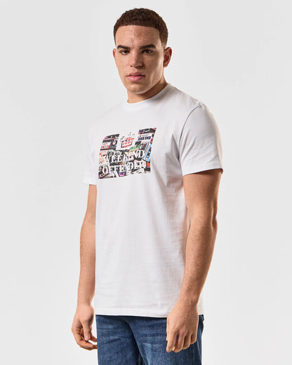 Weekend Offender Keyte Graphic Tee // WHITE