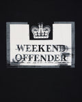 Weekend Offender Bonpensiero Graphic Tee // BLACK