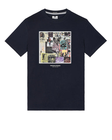 Weekend Offender Posters Graphic Tee // NAVY