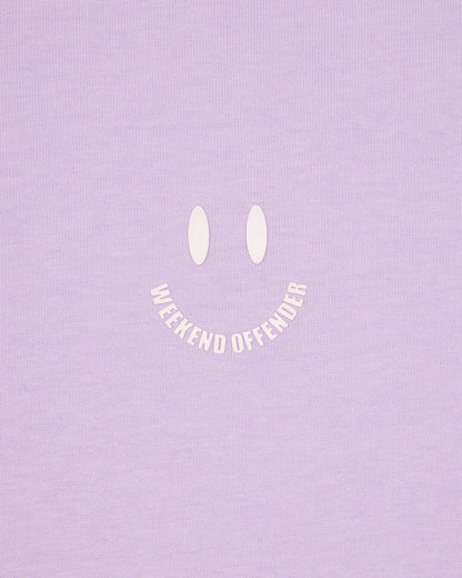 Weekend Offender Smile Graphic Tee // PERIWINKLE