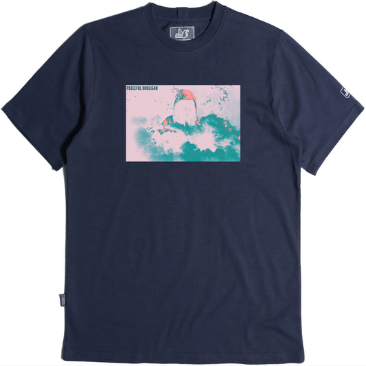 Fridfull Huoligan Cloud Cover Tee // NAVY 