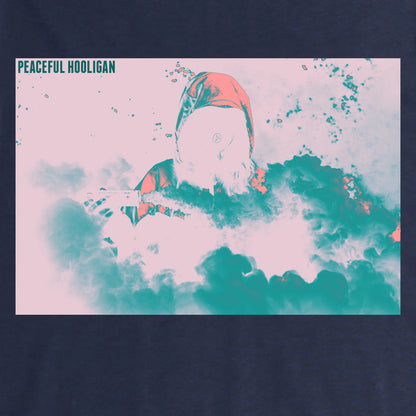 Fridfull Huoligan Cloud Cover Tee // NAVY 