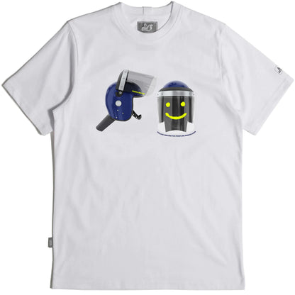 Peaceful Huoligan Happy Helmet Tee // VIT 