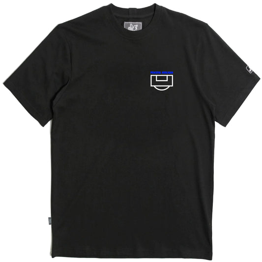 Peaceful Hooligan Uneven Playing Field Tee // BLACK