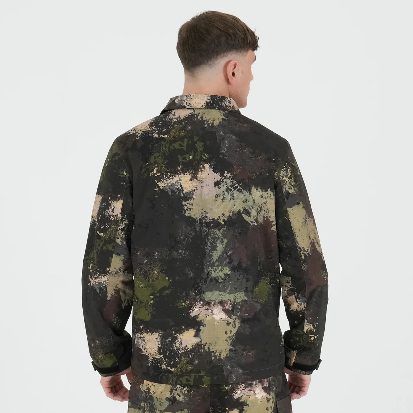 Peaceful Hooligan Helm Jacket // WOODLAND CAMO