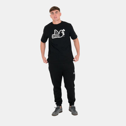 Peaceful Hooligan Outline T-Shirt // BLACK