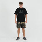 Peaceful Hooligan Scepter Shorts // WOODLAND CAMO