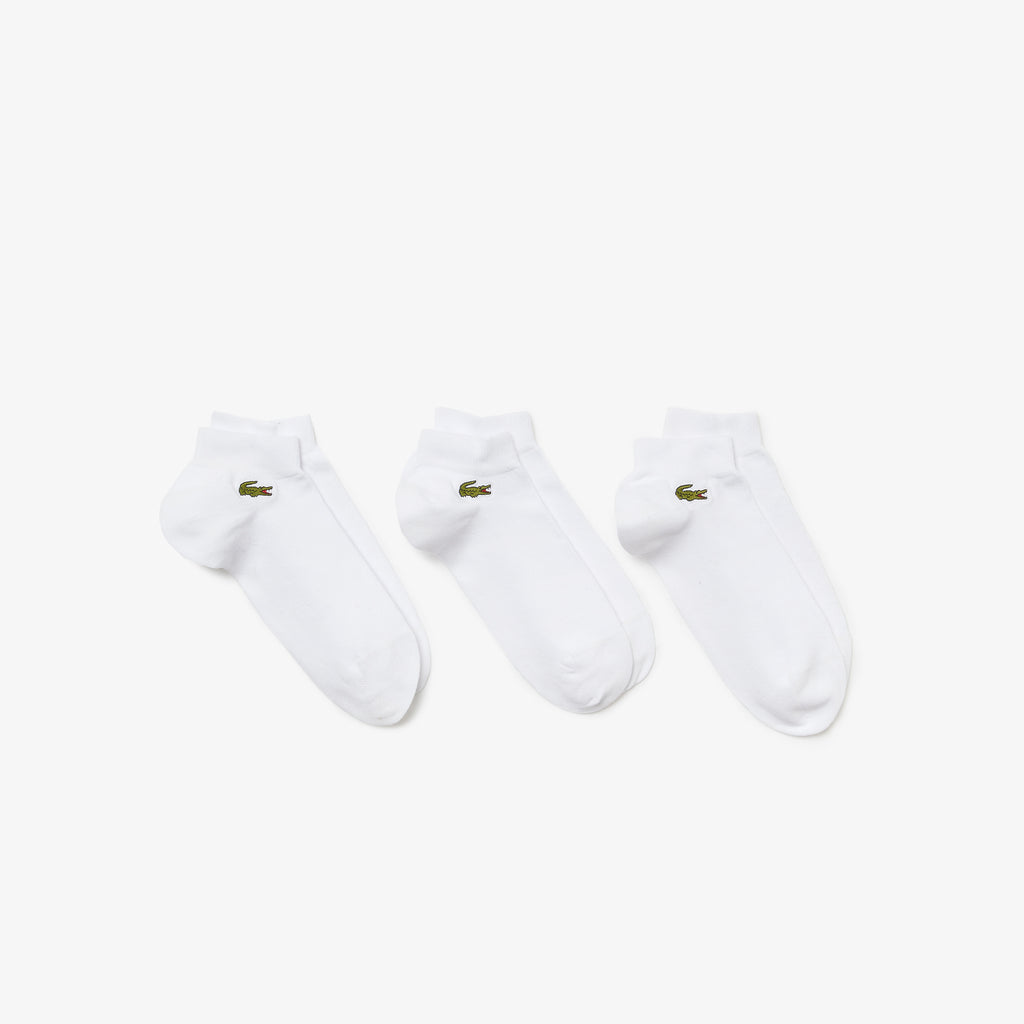 Lacoste Low Socks 3-Pack RA4183/RA2917 // WHITE