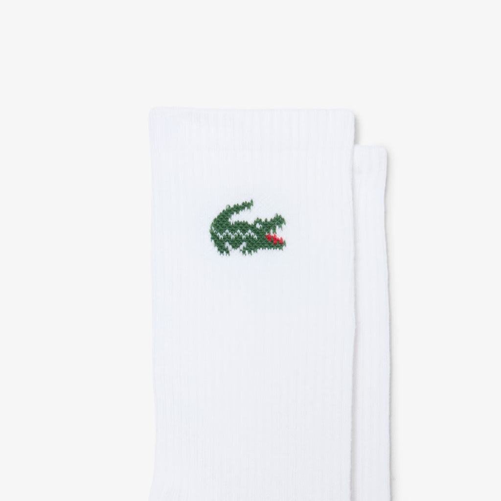 Lacoste 3-Pack Sport Socks RA9256 // WHITE