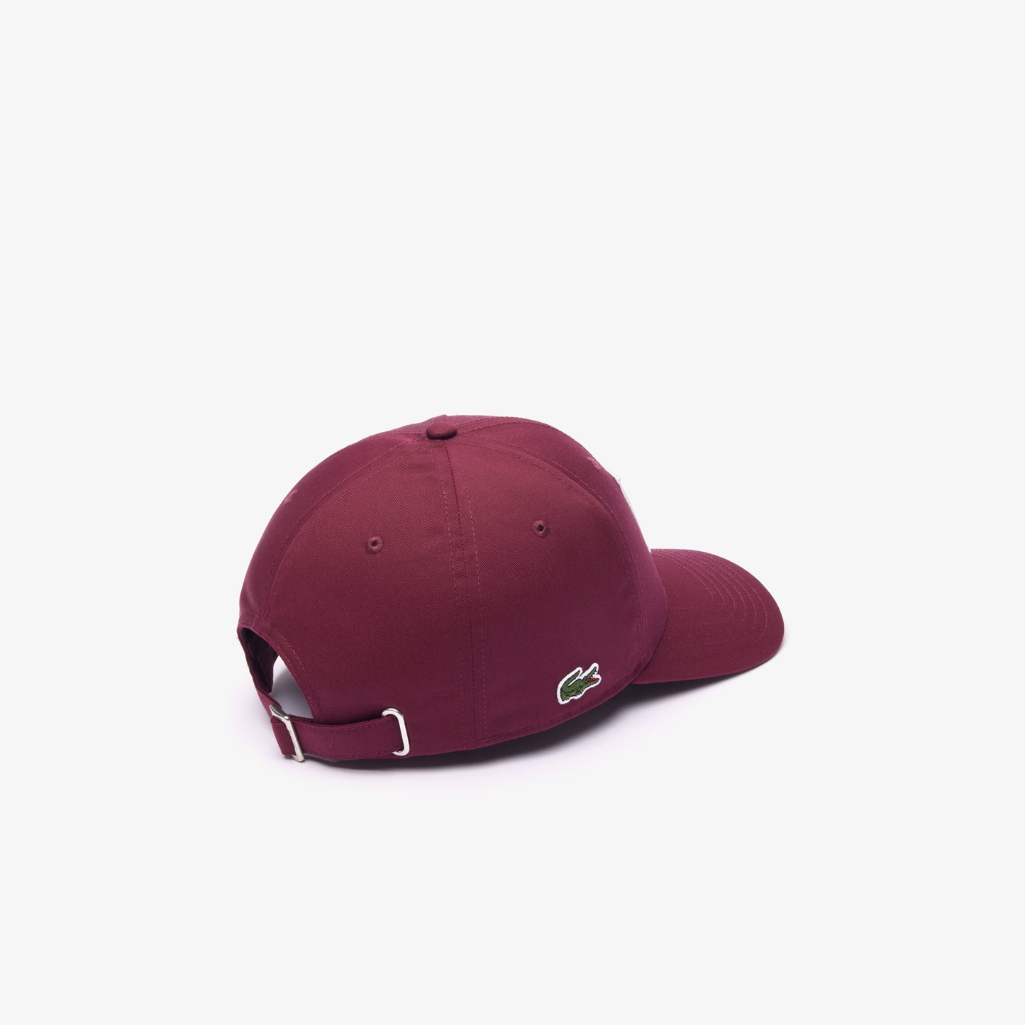 Lacoste Big L Cap // BURGUNDY