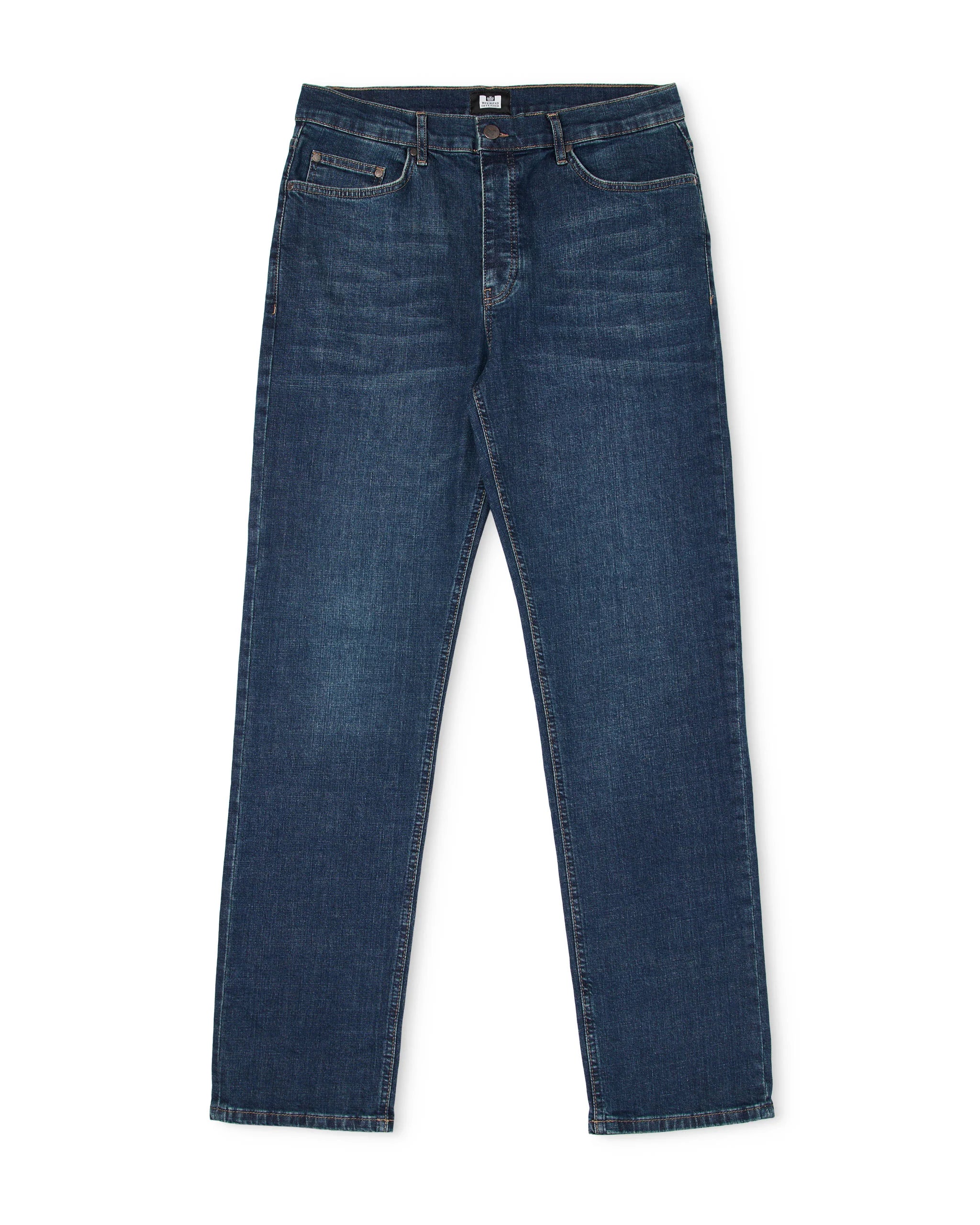Weekend Offender Straight Fit Denim Jeans // DARK VINTAGE