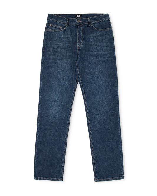 Weekend Offender Straight Fit Denim Jeans // DARK VINTAGE