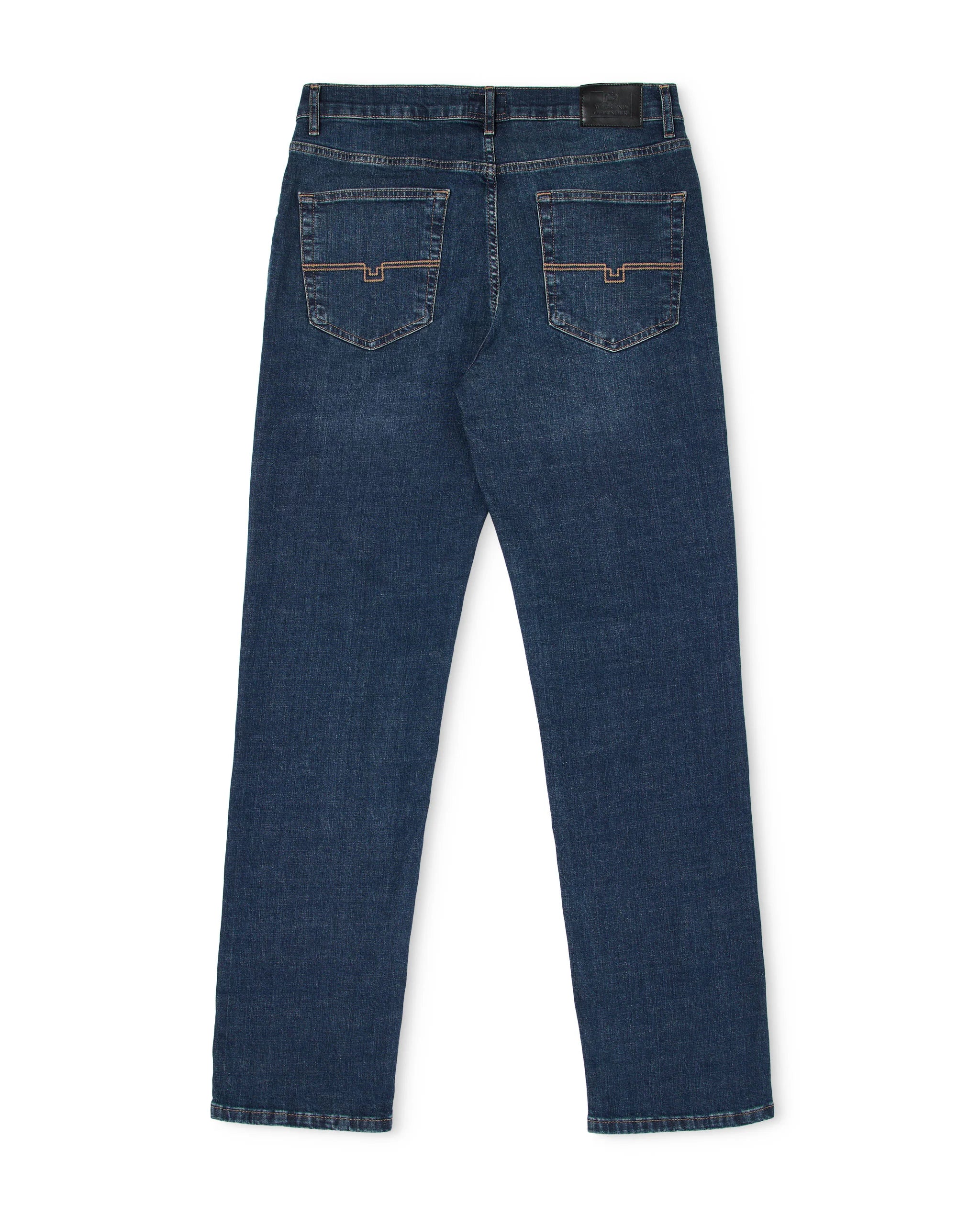 Weekend Offender Straight Fit Denim Jeans // DARK VINTAGE